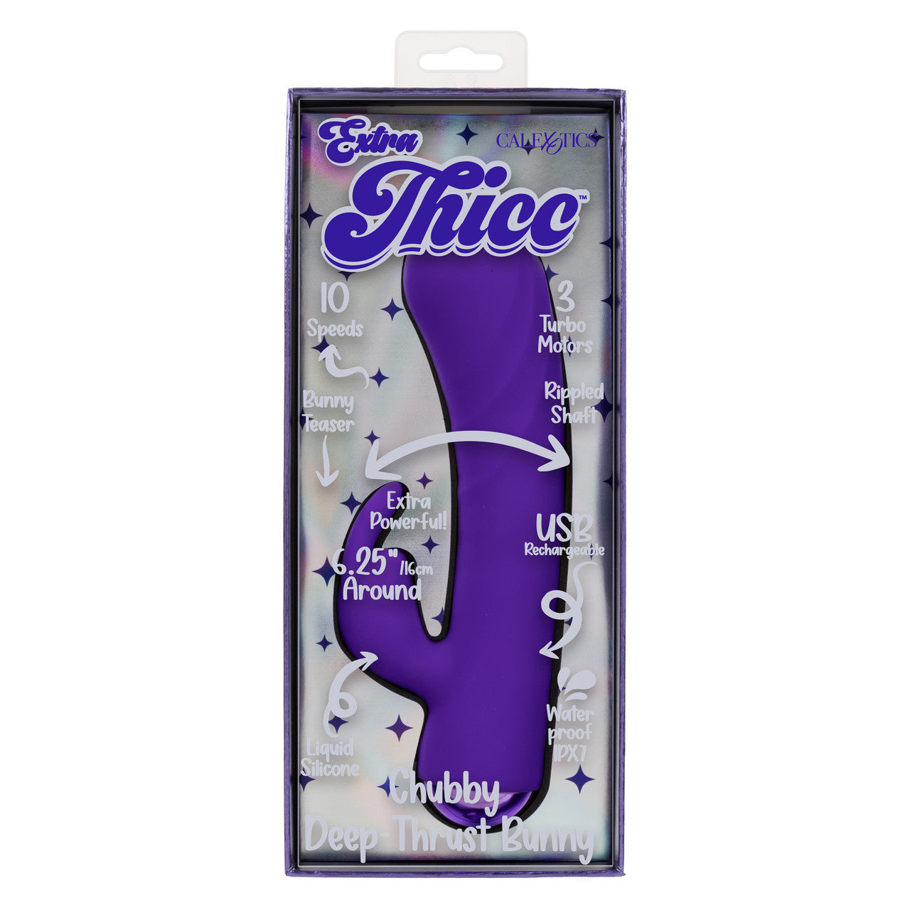 Extra Thicc Chubby Gyrating Rechargeable Silicone Tickler