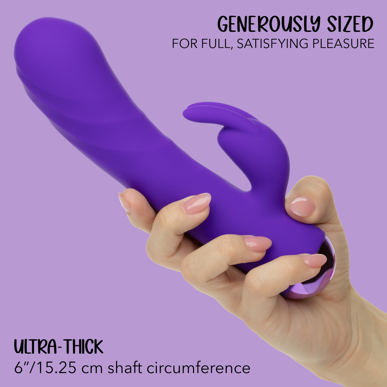 Extra Thicc Chubby Gyrating Rechargeable Silicone Tickler