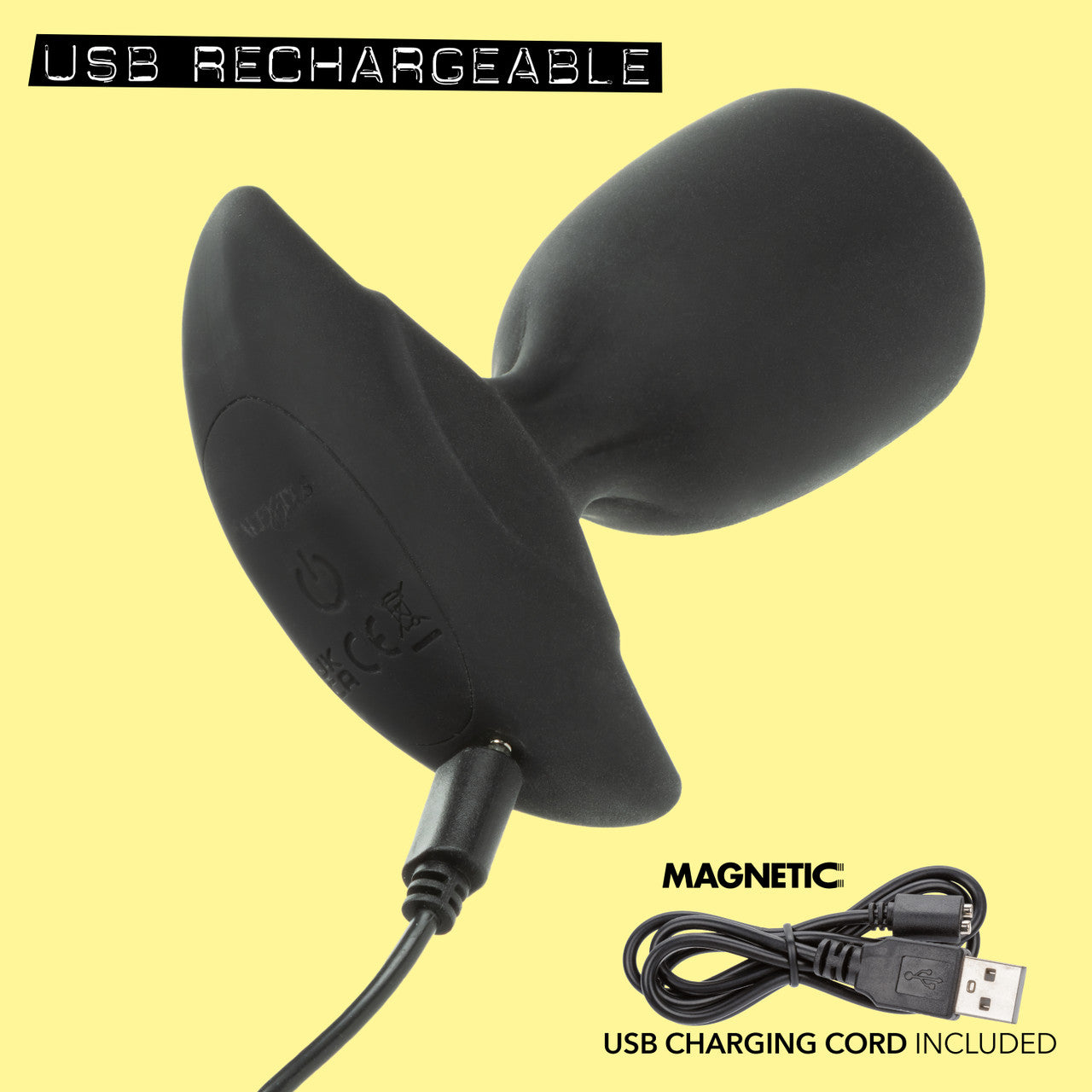 Rock Bottom Rumbling Torpedo Rechargeable Silicone Probe