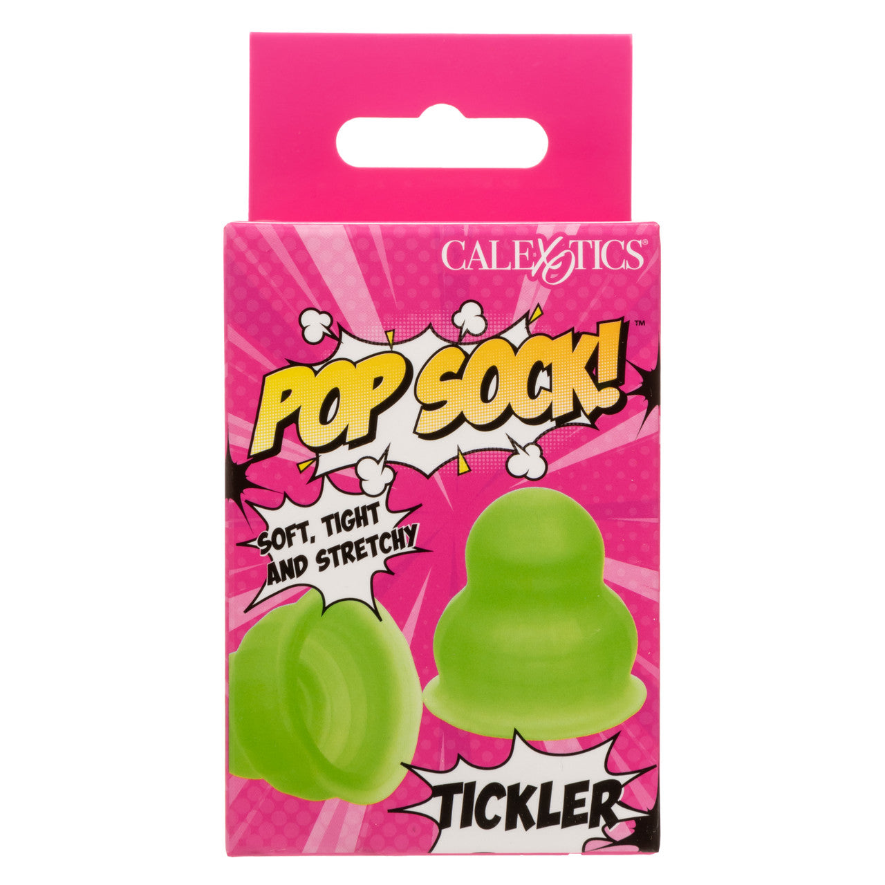 Pop Sock Tickler Reversible Textured Stroker
