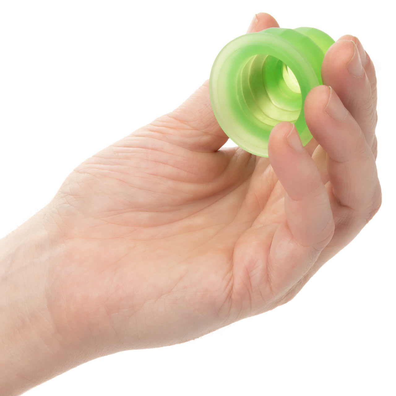 Pop Sock Tickler Reversible Textured Stroker