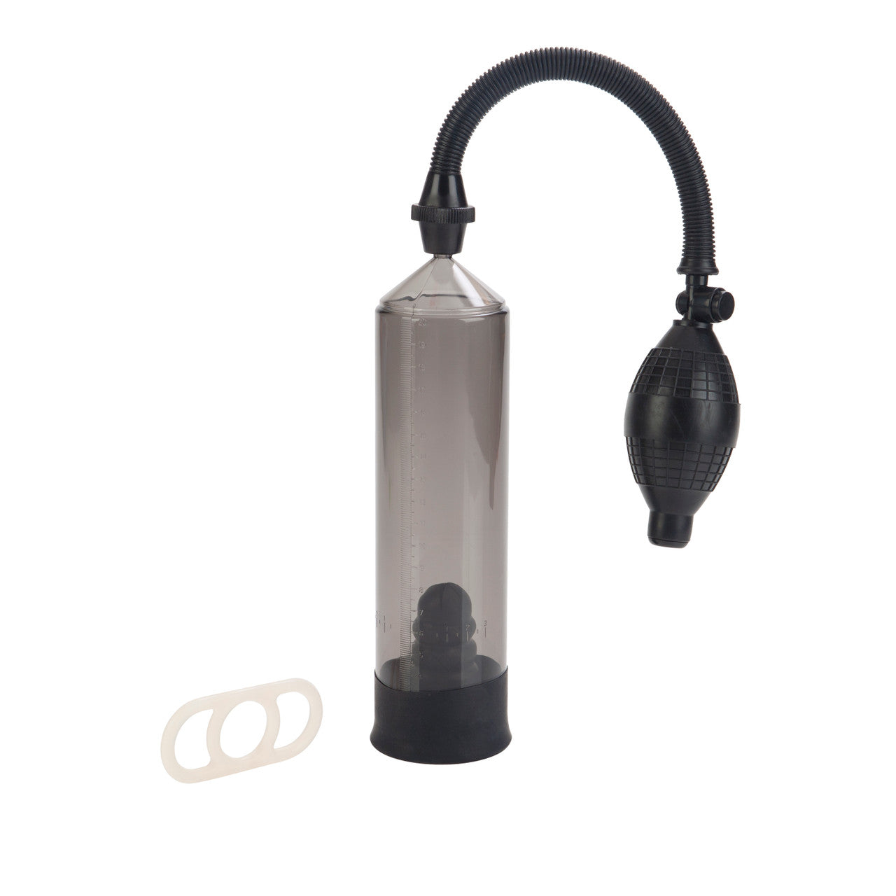 Precision Pump With Erection Enhancer - Smoke