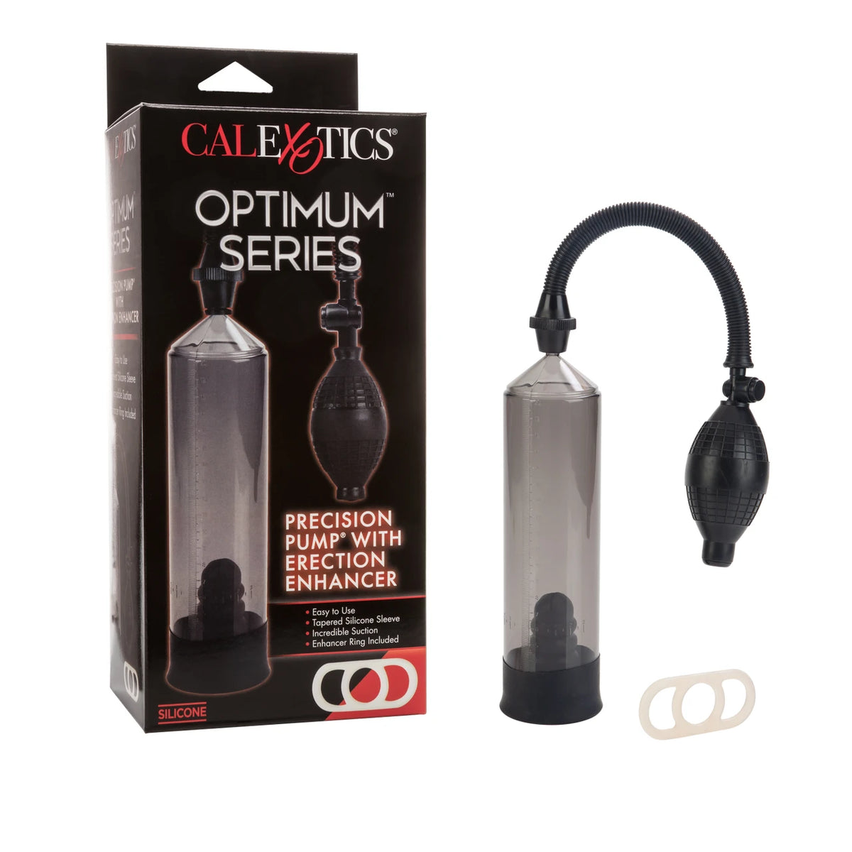 Precision Pump With Erection Enhancer - Smoke