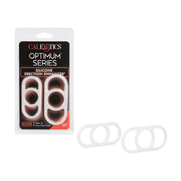 Silicone Erection Enhancer Set - White
