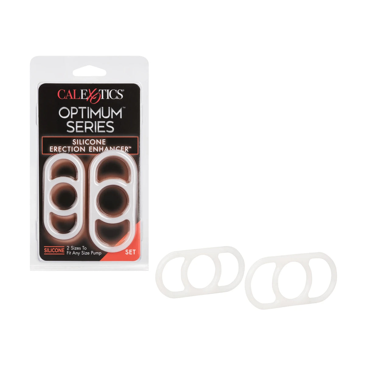 Silicone Erection Enhancer Set - White