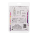 Pocket Exotics Vibrating Double Silver Bullets - Silver