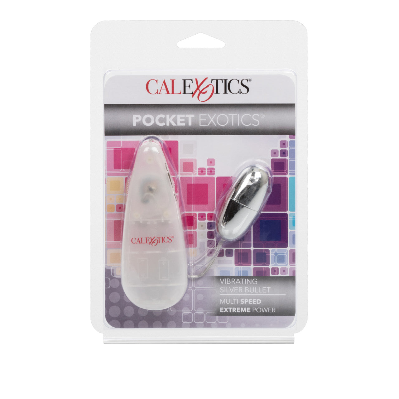 Pocket Exotics Vibrating Silver Bullet - Silver