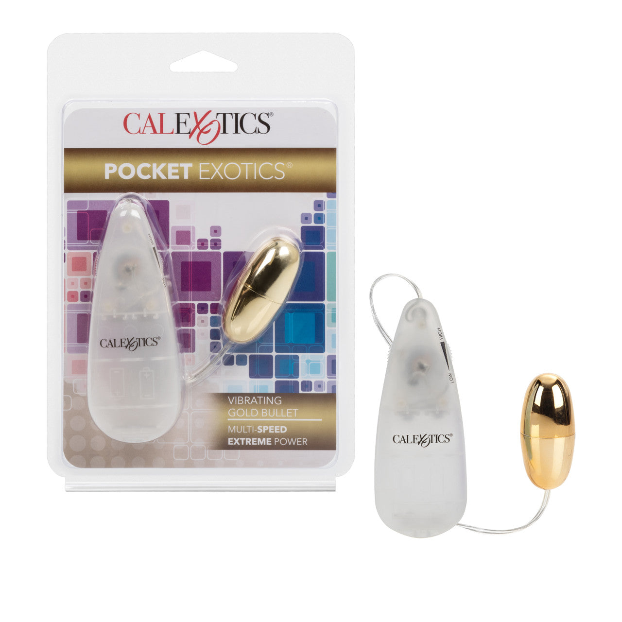 Pocket Exotics® Vibrating Gold Bullet
