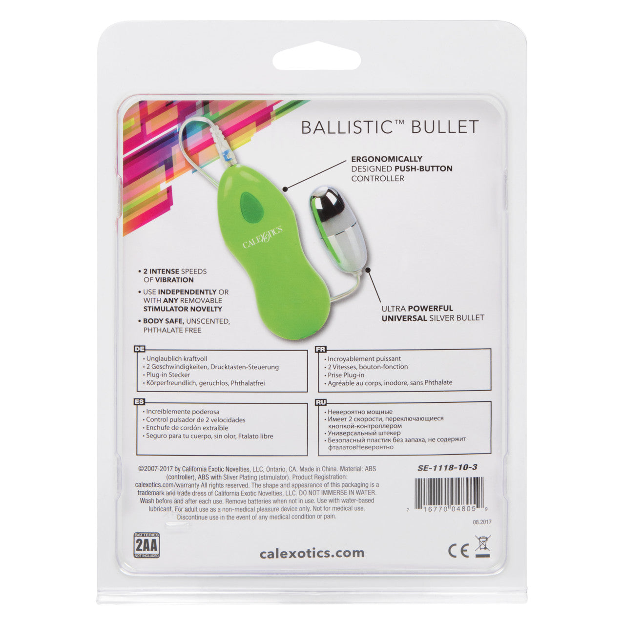 Ballistic Bullet - Silver