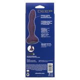 Deep Stud Rechargeable Silicone Reverberating Probe - Purple