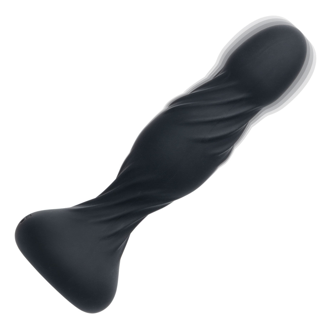 Deep Stud Rechargeable Silicone Reverberating Probe - Black