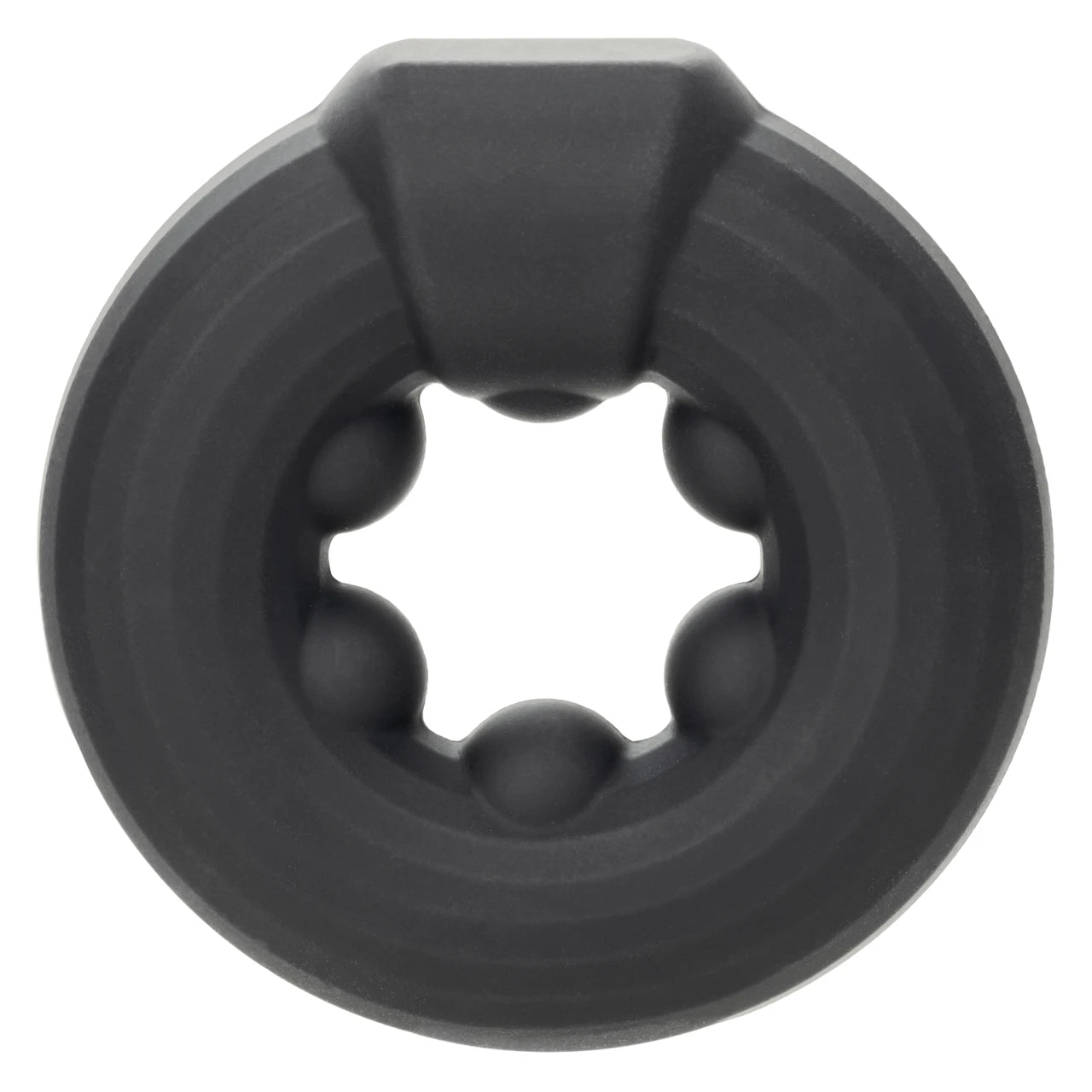 Alpha Liquid Silicone Beaded Optimum Cock Ring