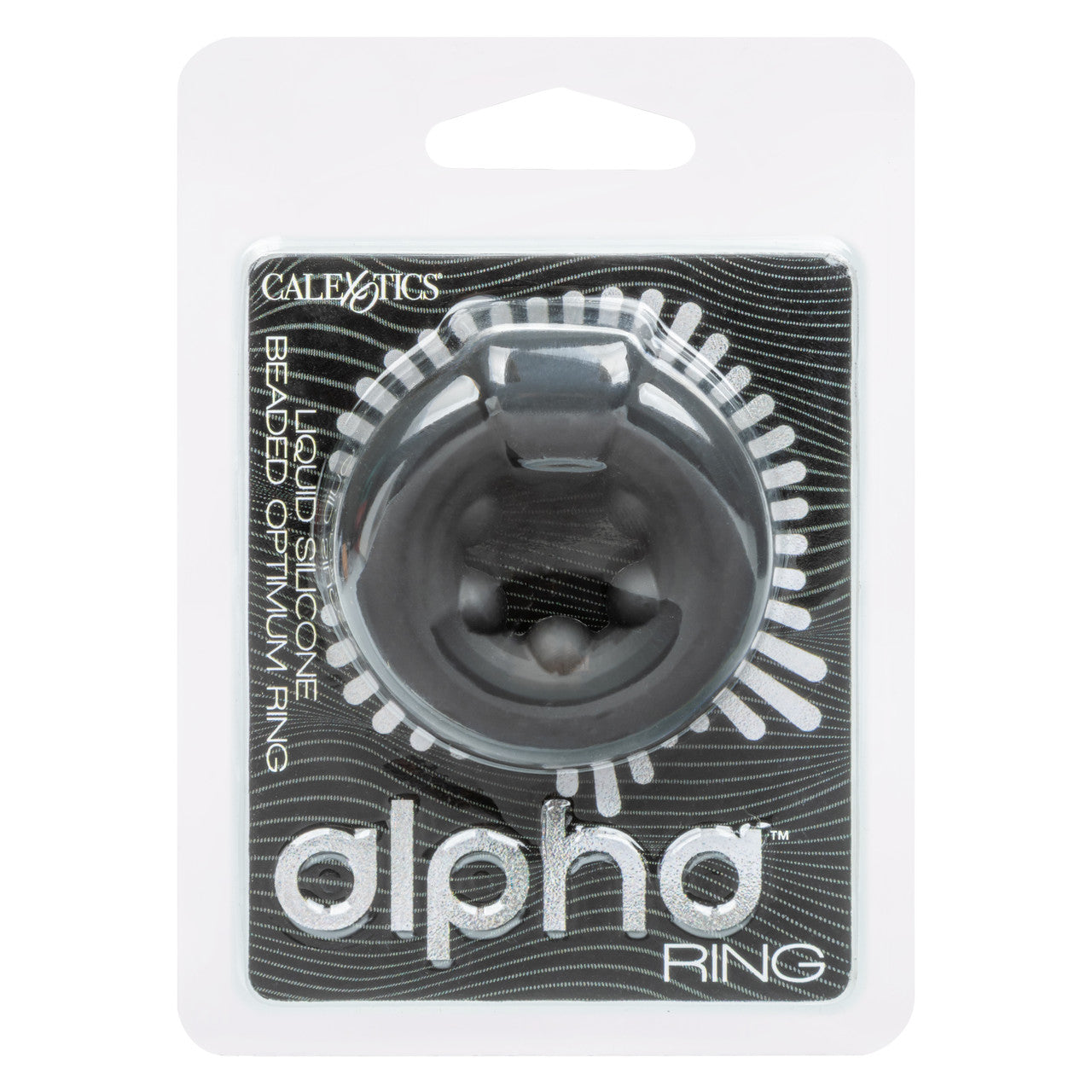 Alpha Liquid Silicone Beaded Optimum Cock Ring
