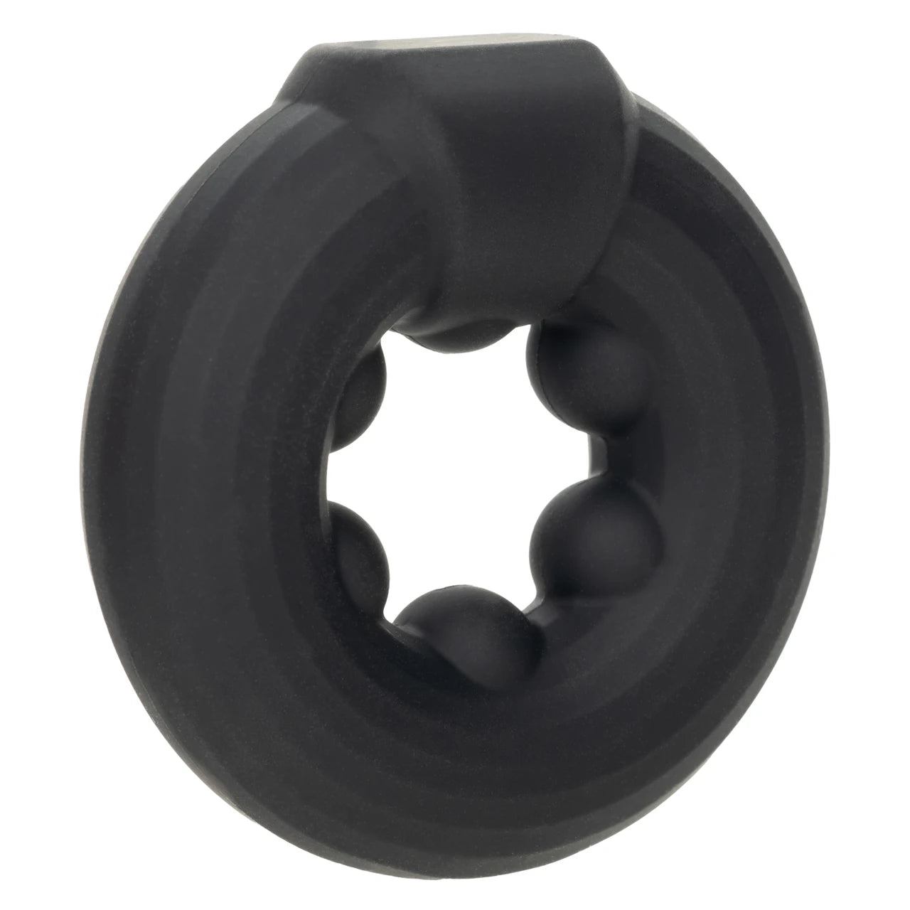 Alpha Liquid Silicone Beaded Optimum Cock Ring