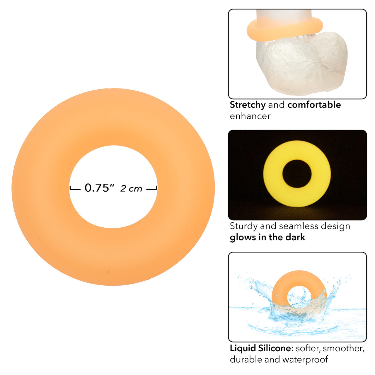 Alpha™ Glow-In-The-Dark Liquid Silicone Prolong