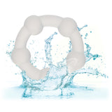 Alpha Liquid Silicone Beaded Rings Set - Clear