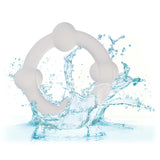 Alpha Liquid Silicone Double Stacker Rings - Clear