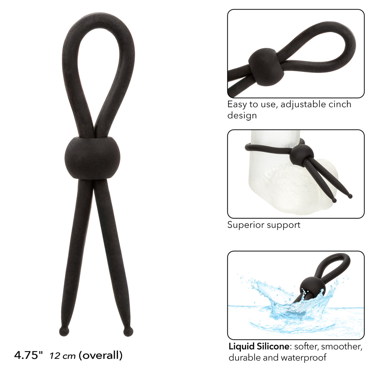 Alpha™ Liquid Silicone Lasso - Natural