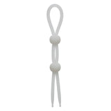 Alpha Liquid Silicone Dual Lasso - White