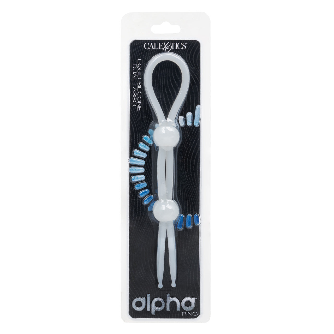 Alpha Liquid Silicone Dual Lasso - White
