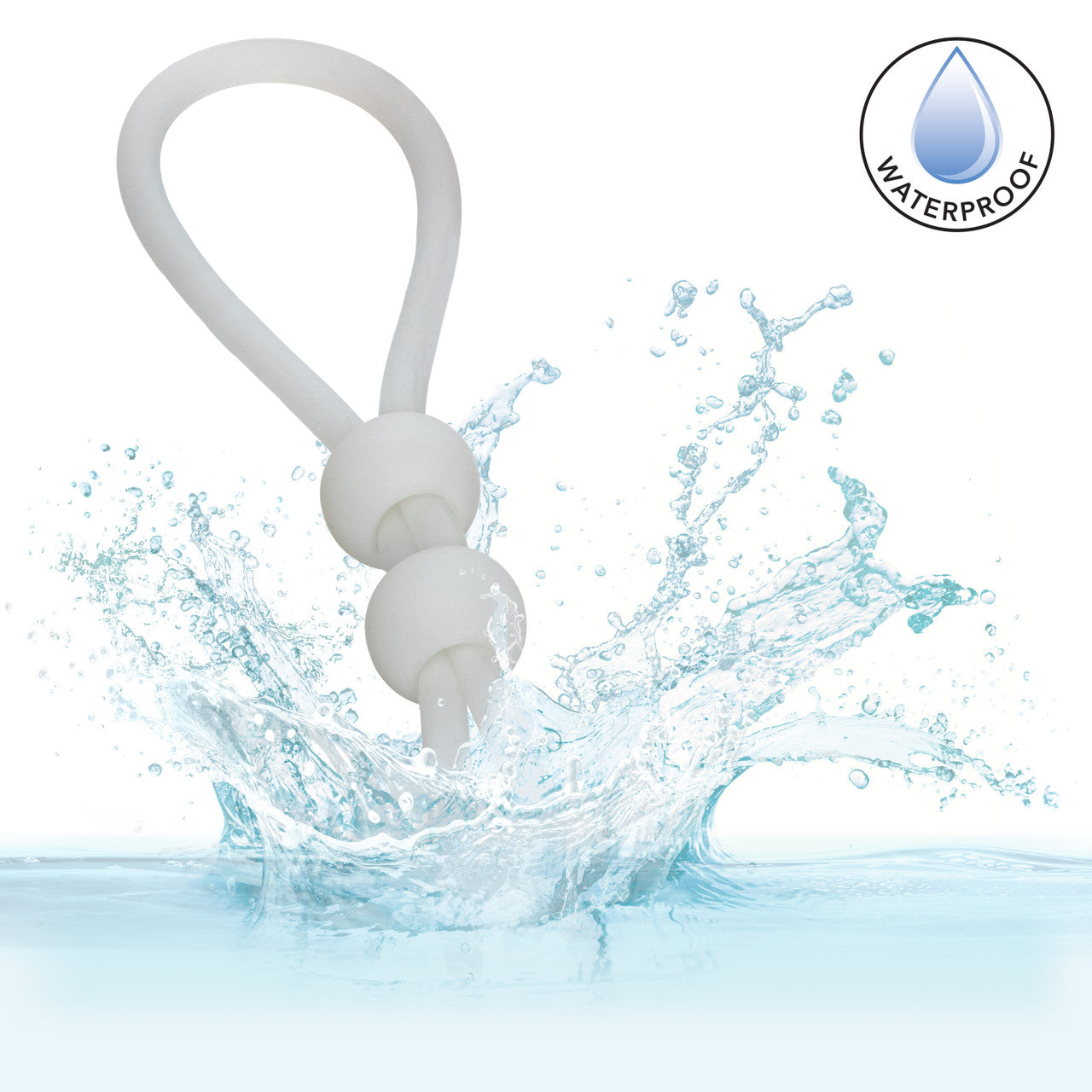 Alpha Liquid Silicone Dual Lasso - White