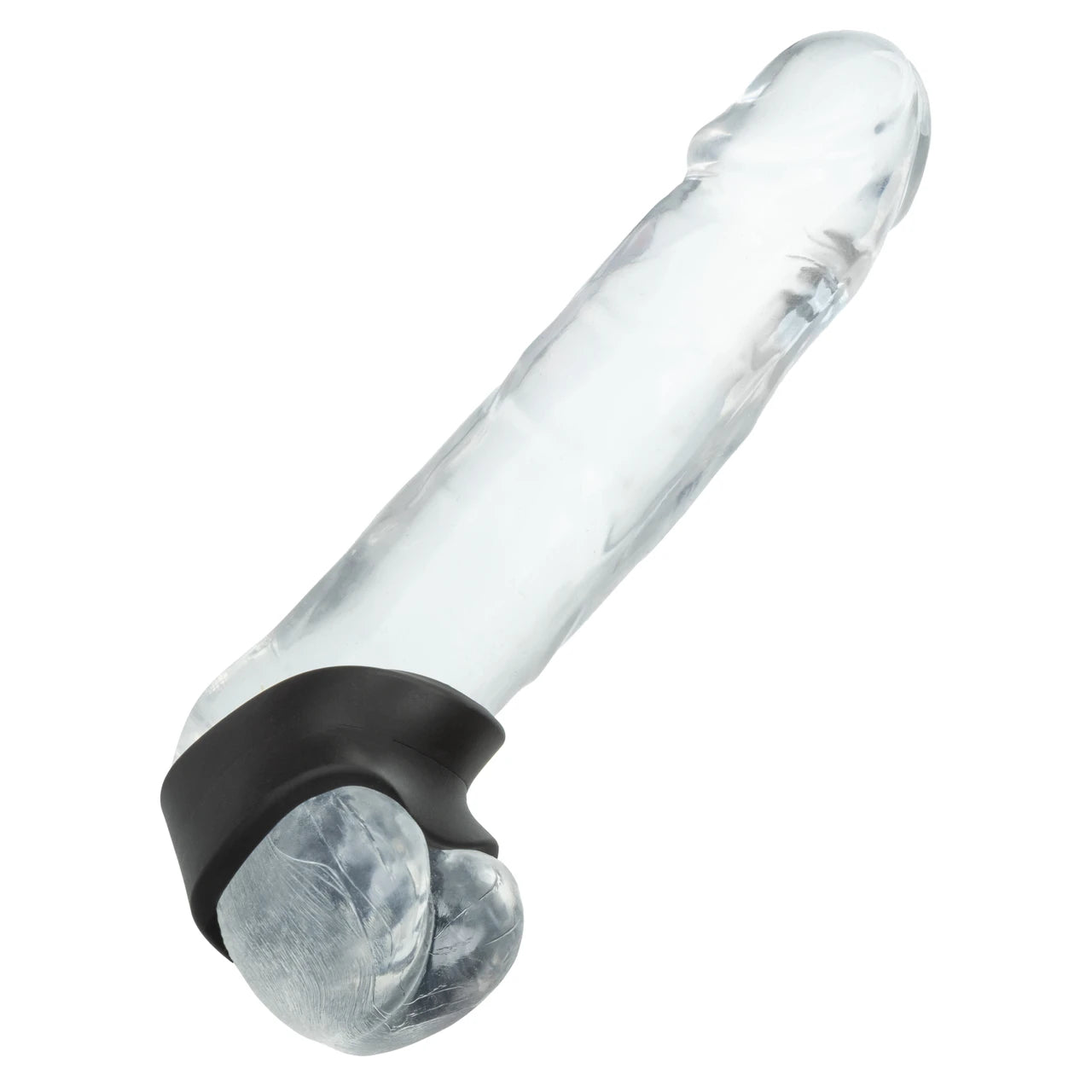 Alpha Liquid Silicone Cock Ring Endurance Set (3 Piece) - Black