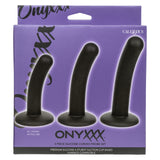 Onyxxx Silicone Curved Probe Set (3 Piece) - Black