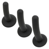 Onyxxx Silicone Curved Probe Set (3 Piece) - Black