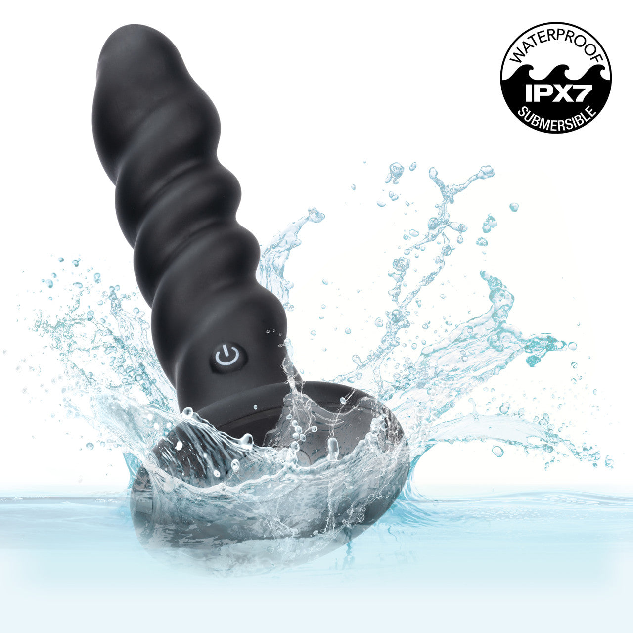 Onyxxx Rechargeable Rippled Probe - Black