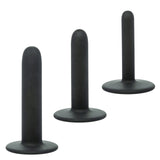 Onyxxx Peg & Play Silicone Pegging Kit (3 Piece) - Black