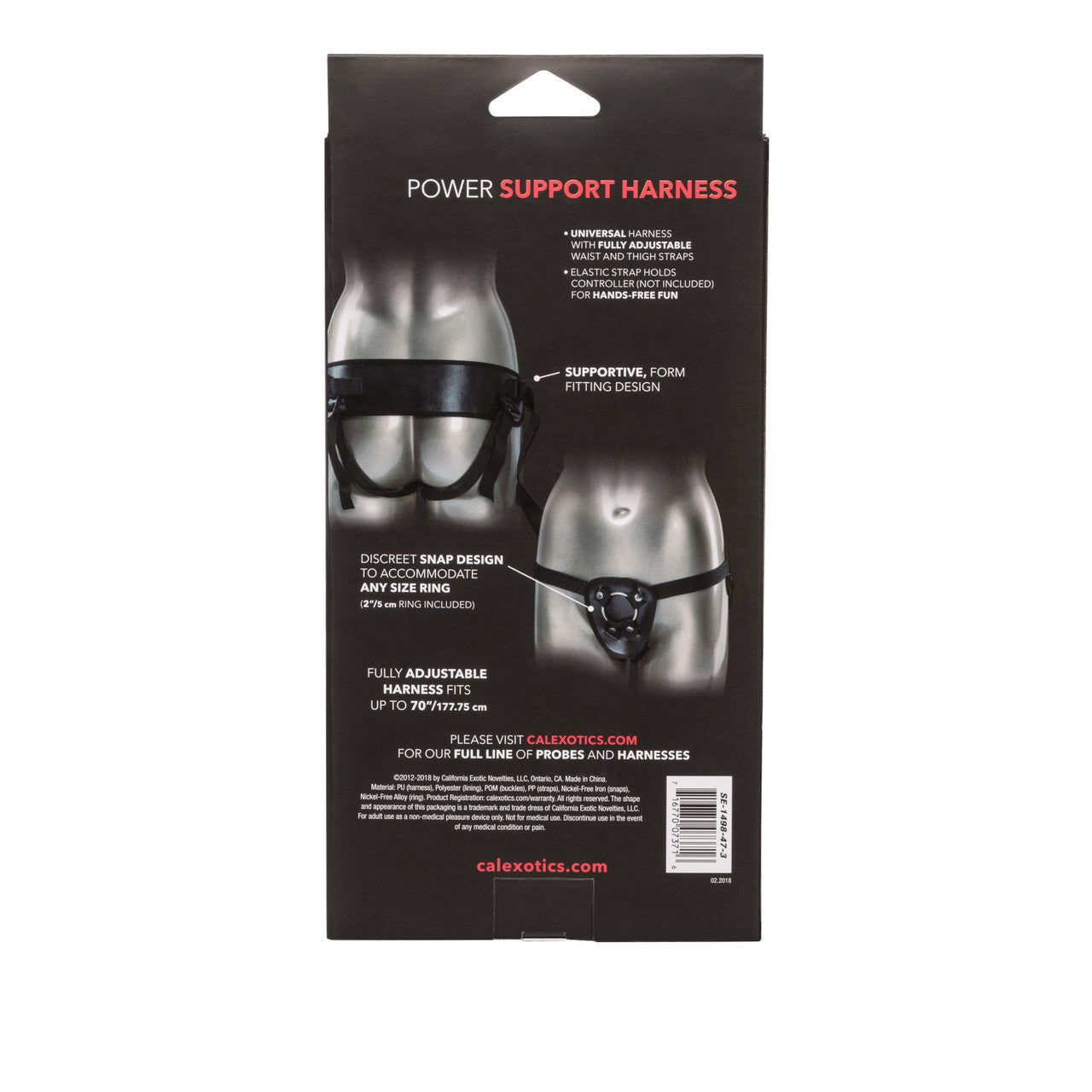 Universal Love Rider Power Support Harness - Black