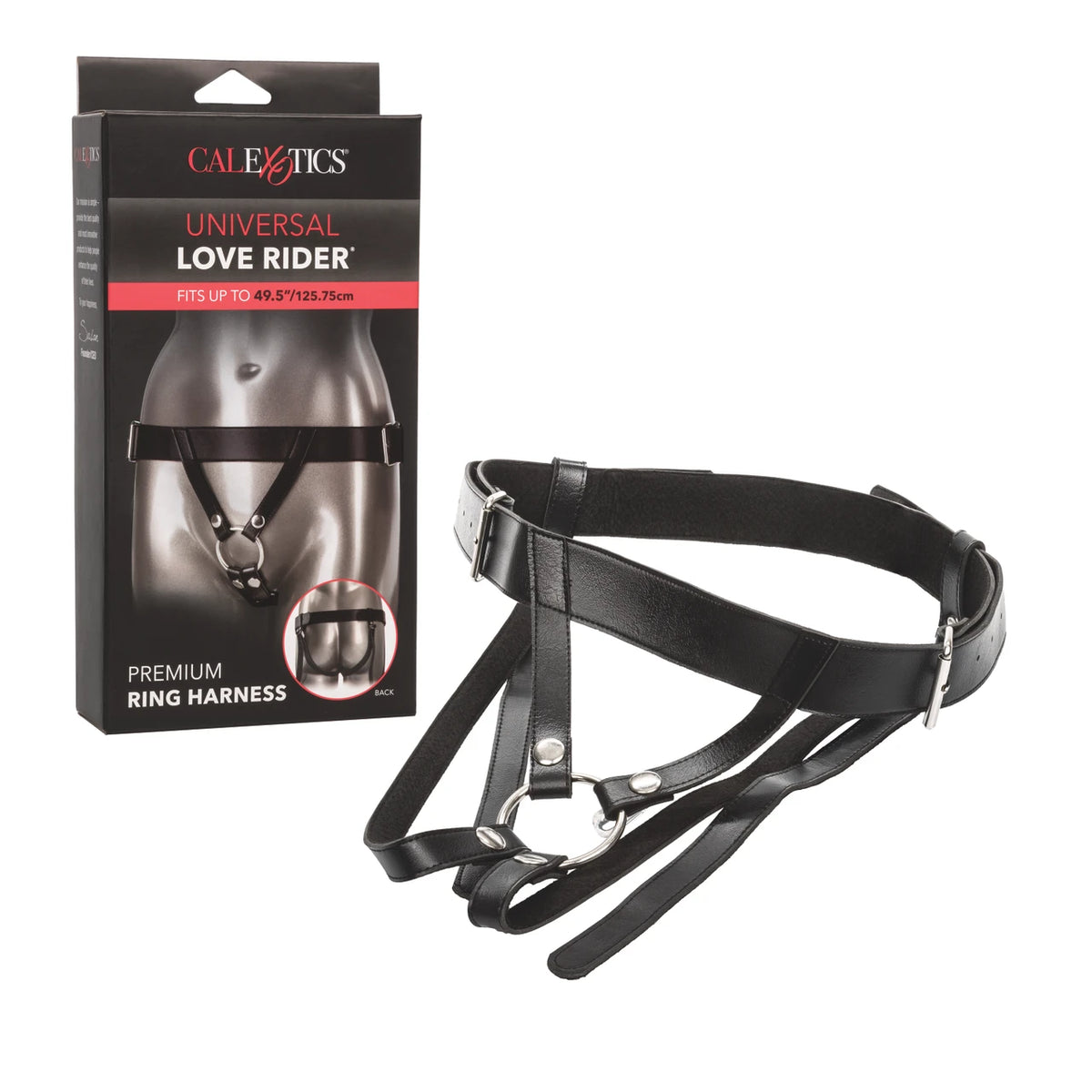 Universal Love Rider Premium Ring Harness - Black