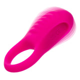 Basic Essentials Rechargeable Ridge Rider Silicone Cock Ring
