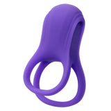 Basic Essentials Rechargeable Dual Support Silicone Cock Ring