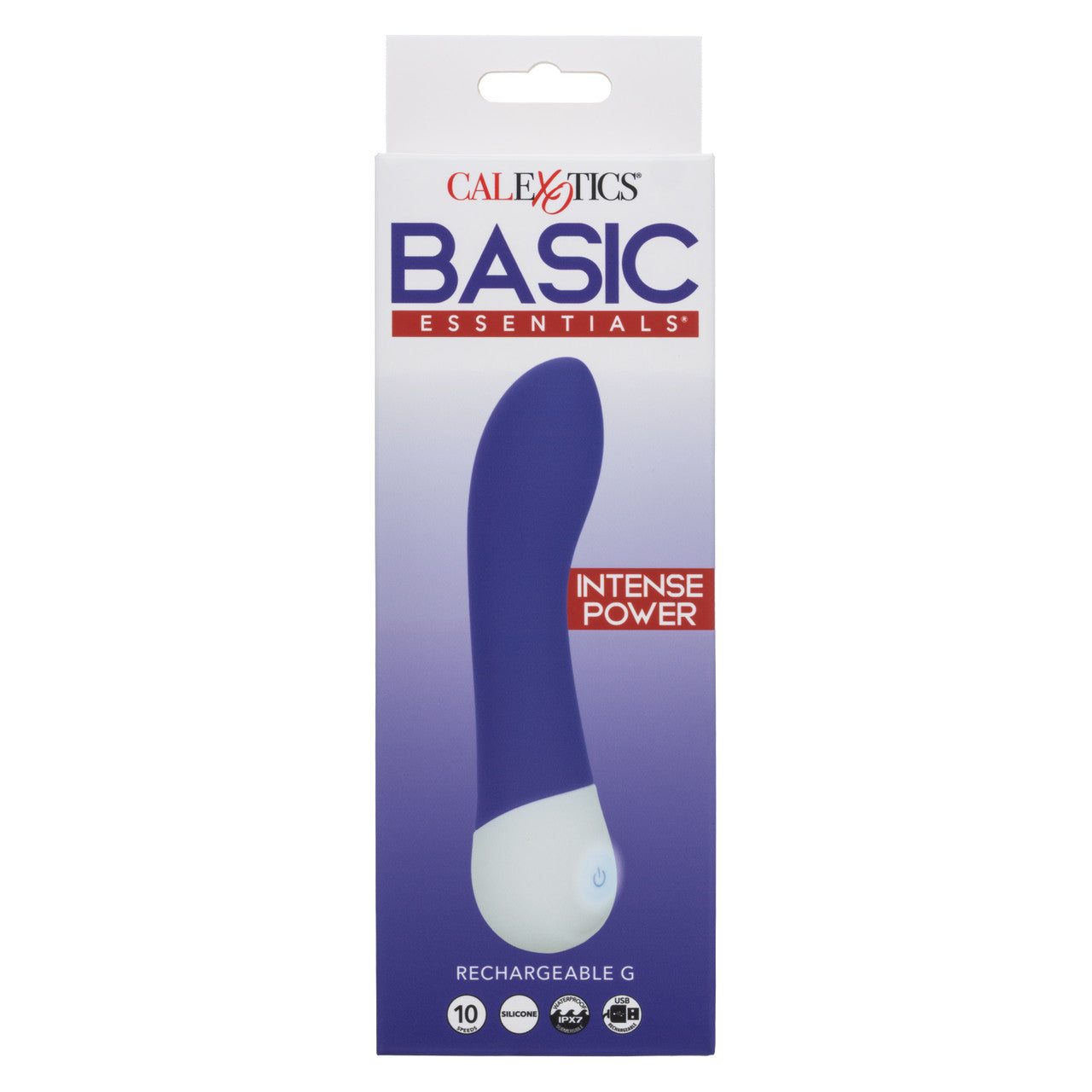 Basic Essentials Rechargeable Silicone G Vibrator