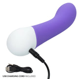 Basic Essentials Rechargeable Silicone G Vibrator