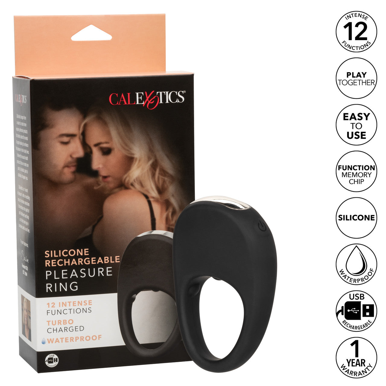 Silicone Rechargeable Pleasure Ring