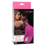 Silicone Rechargeable Teasing Enhancer - Pink