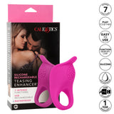Silicone Rechargeable Teasing Enhancer - Pink
