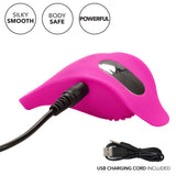 Silicone Rechargeable Teasing Enhancer - Pink