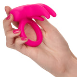 Silicone Rechargeable Triple Clit Flicker - Pink