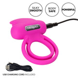 Silicone Rechargeable Dual Clit Flicker Enhancer