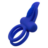 Couples Enhancers Silicone Rechargeable Dual Pleaser Enhancer - Blue