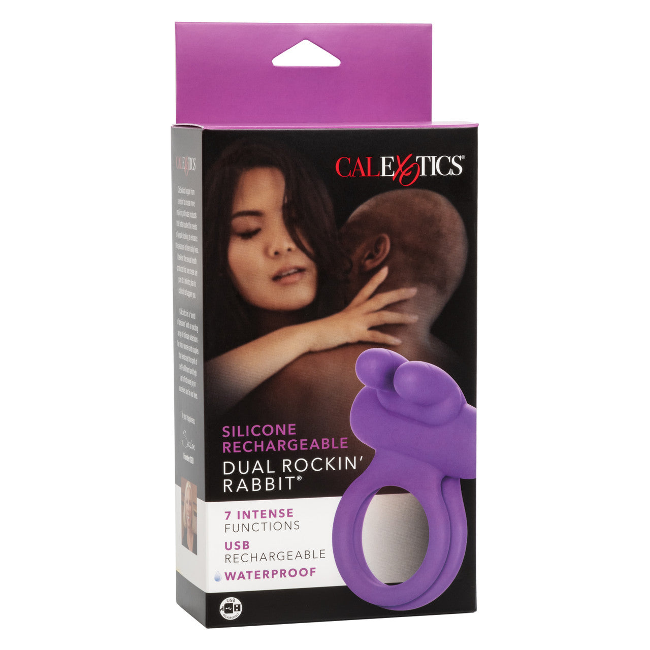 Silicone Rechargeable Dual Rockin� Rabbit Enhancer