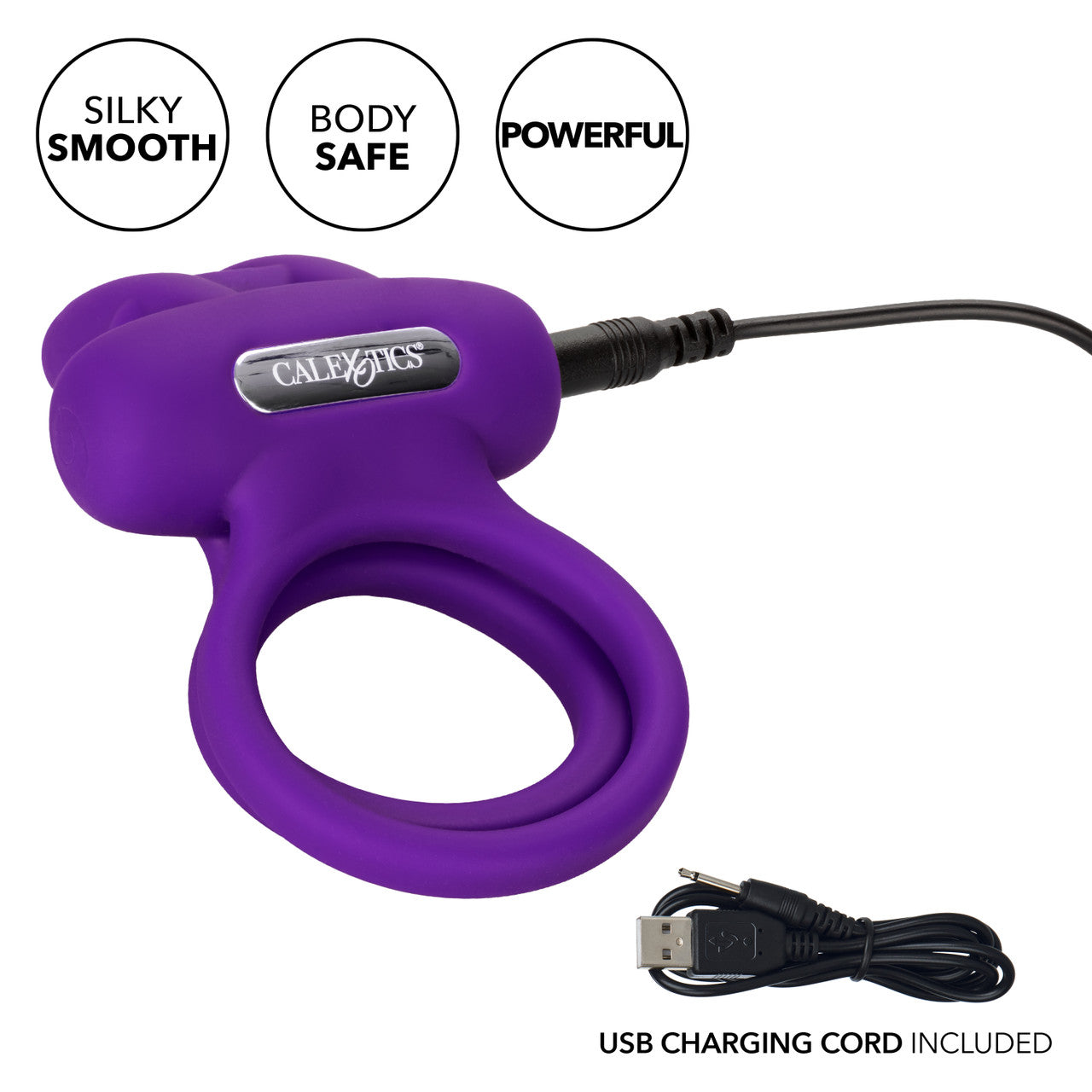 Silicone Rechargeable Dual Rockin� Rabbit Enhancer
