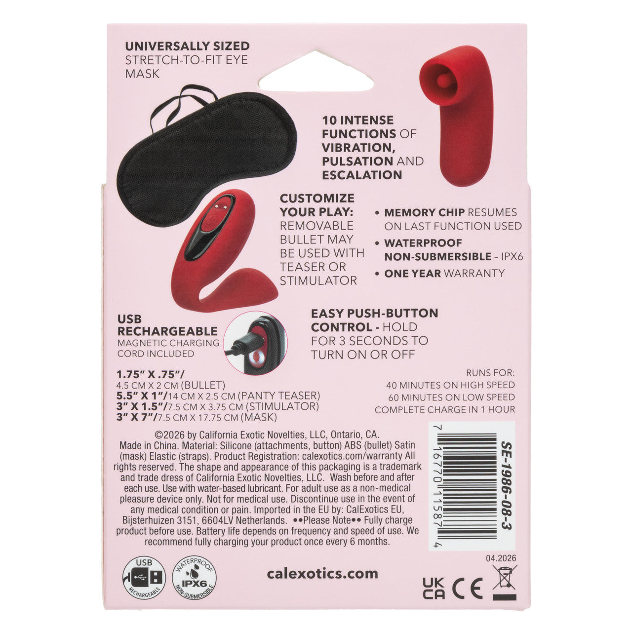 Pleasure Kits Lust Collection