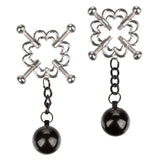 Nipple Grips 4-Point Weighted Nipple Press - Silver