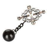 Nipple Grips 4-Point Weighted Nipple Press - Silver