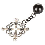Nipple Grips 4-Point Weighted Nipple Press - Silver