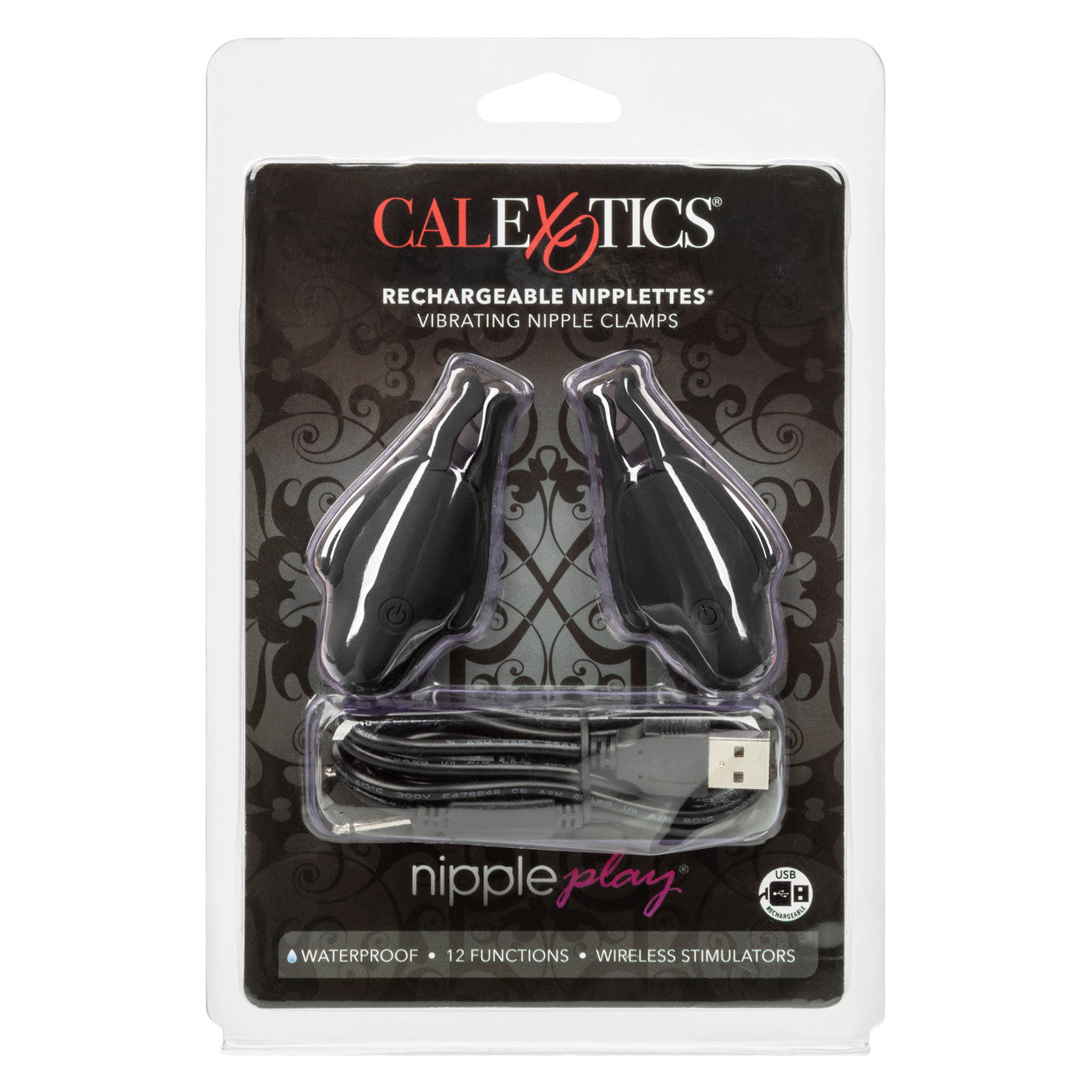 Vibrating Nipple Play Rechargeable Nipplettes